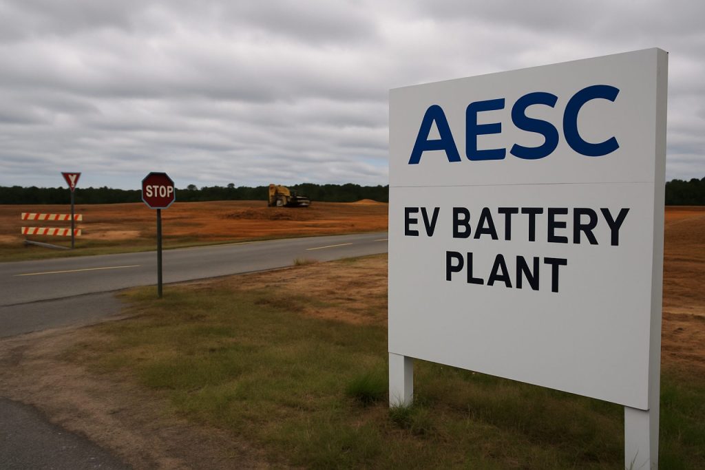 AESC Hits the Brakes: $1.6 Billion South Carolina EV Battery Plant Stalled Amid Political Uncertainty AESC Hits the Brakes: $1.6 Billion South Carolina EV Battery Plant Stalled Amid Political Uncertainty