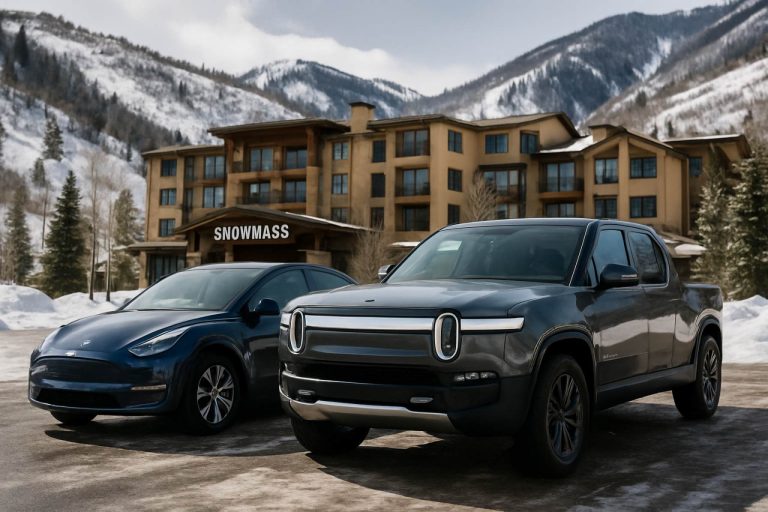 Iskusite besprijekornu luksuz: Električni Tesle i Rivijani sada dostupni za goste skijališta Snowmass 