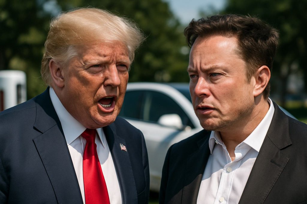 Trump and Musk’s Explosive Public Feud: EV Subsidies, Billion-Dollar Bills, and 2025’s Political Power Clash Trump and Musk’s Explosive Public Feud: EV Subsidies, Billion-Dollar Bills, and 2025’s Political Power Clash