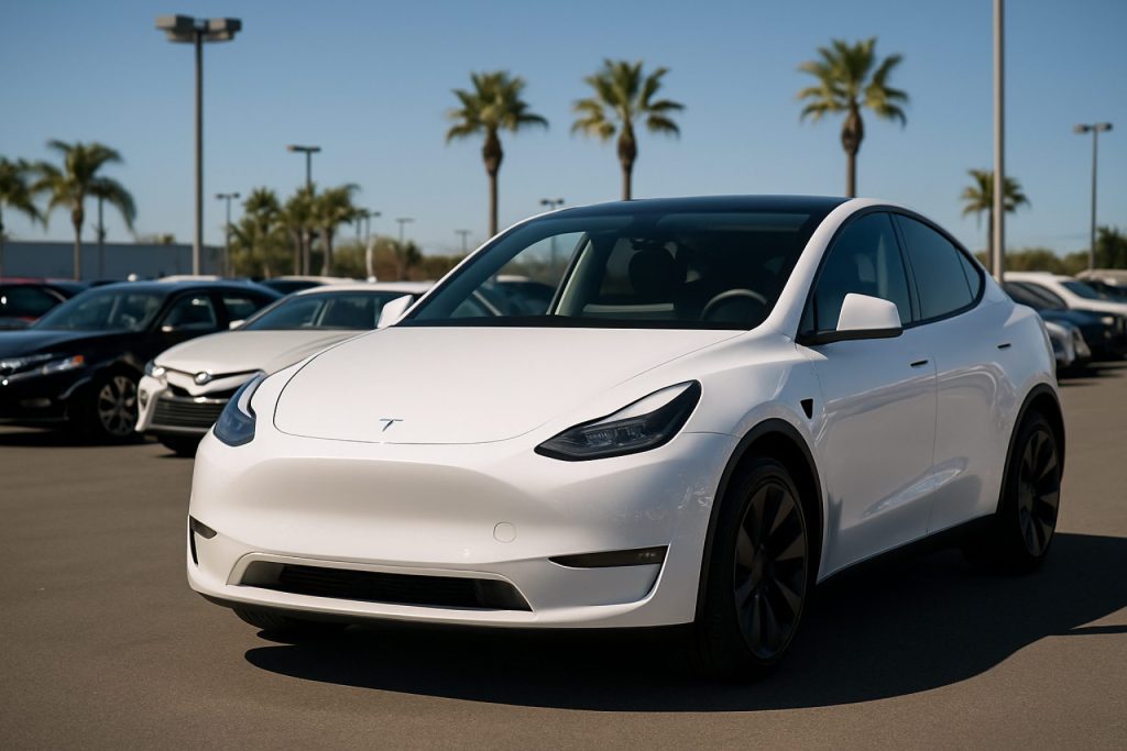 Tesla Shocks the Market in 2025: Model Y Crushes Gas Competitors in California’s Hottest Car Sales Race Tesla Shocks the Market in 2025: Model Y Crushes Gas Competitors in California’s Hottest Car Sales Race