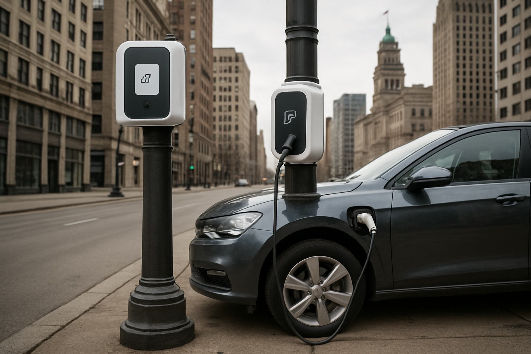 Michigan Unveils Game-Changing Lamppost EV Chargers—And Detroit’s Streets Will Never Be the Same 