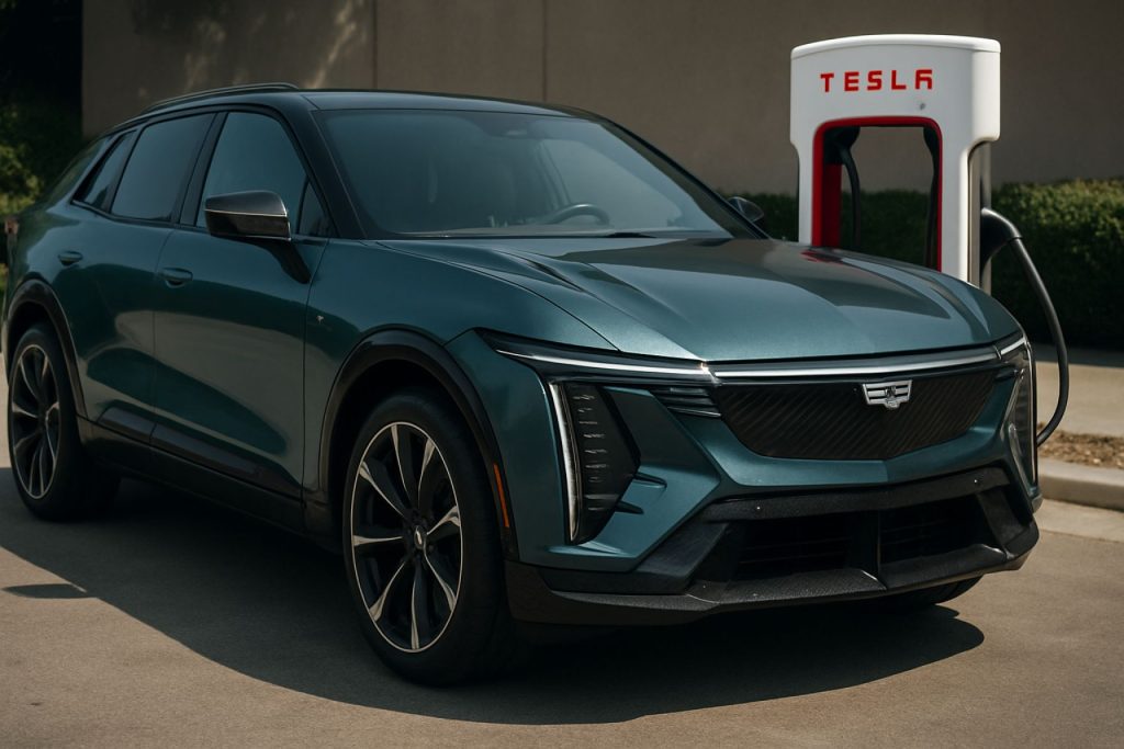 Cadillac’s 2025 Optiq-V Bombshell: Tesla-Charging Powerhouse, 519 HP, and Carbon Fiber Bling Cadillac’s 2025 Optiq-V Bombshell: Tesla-Charging Powerhouse, 519 HP, and Carbon Fiber Bling