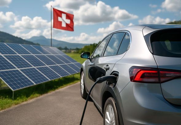 Swiss Solar Power Revolution: New Partnership Promises Cheaper, Greener EV Charging by 2025